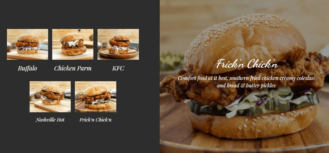 在你的美食網站展示菜單 在你的美食網站展示菜單